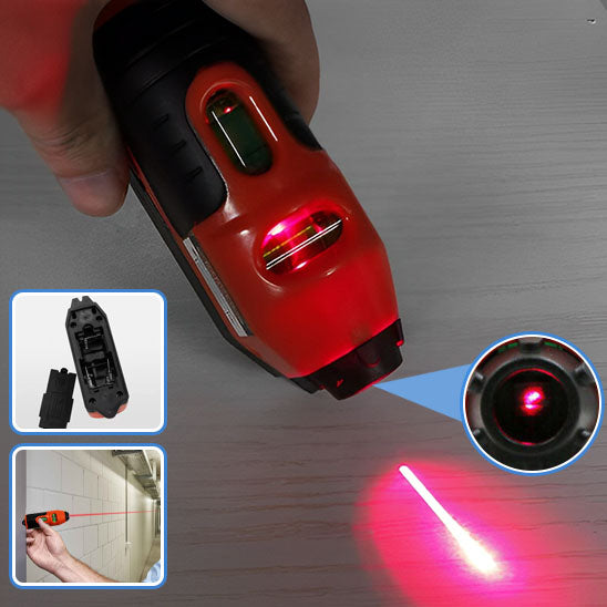 Niveau laser main imager avec lentille oculaire et interieur