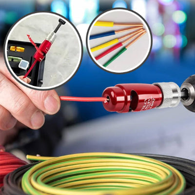 3 images montrant les possibilites du Denudeur cables electrique S