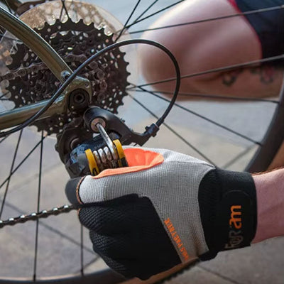 Gants de protection niveau 4 serre vis bicyclette