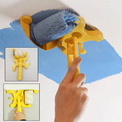 Rouleau facile peinture au travail divers angles