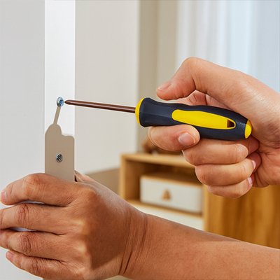 Clé allen Hexagonale Magnétique utilisé sur cadre porte
