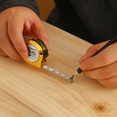 Mesure avec Ruban metre Mini Portable