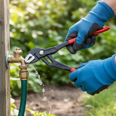 Pince multiprise Prat coupant l'eau par jean