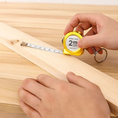 Prise de mesure avec Ruban metre Mini Portable