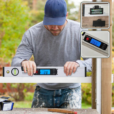 regle niveau numerique utiliser par jean et cote numerique et batteries
