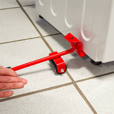 robuste kit de levage meuble deplacant une laveuse du bout des doigts