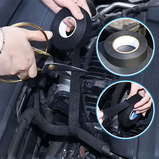 ruban adhesif en tissu servant coller tuyau moteur voiture