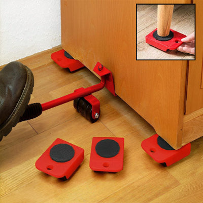 transfert de lourde commode avec robuste kit de levage de meubles et en haut mise sur pied